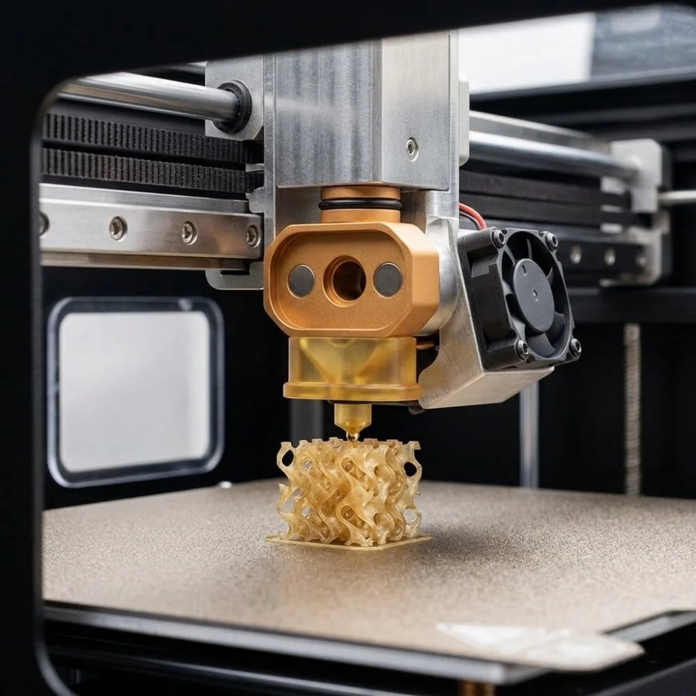 Metal 3D Printing Nozzle BB External Thread Heat Exchanger Mission Tube Cos mos Local insulation