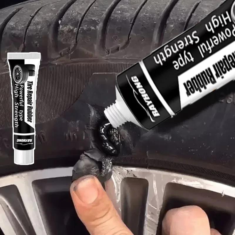 

Черный клей для ремонта шин, прочный резиновый, износостойкий, некоррозийный, мгновенный, прочный, инструменты, клей для мгновенного ремонта связок