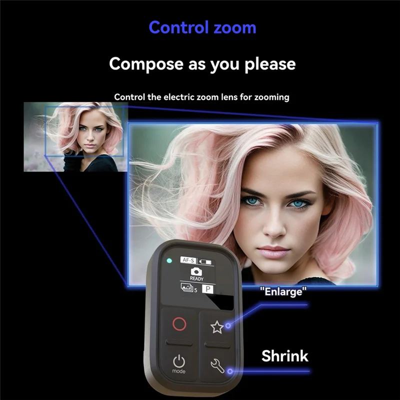 

ABJF-Wireless Remote Control Wireless Remote Control For Nikon Z8 Z9 For Nikon Z8 Z9 Z6 Z7 Z6 Z6II Z6III Z7II Z30 Z50 ZFC Camera