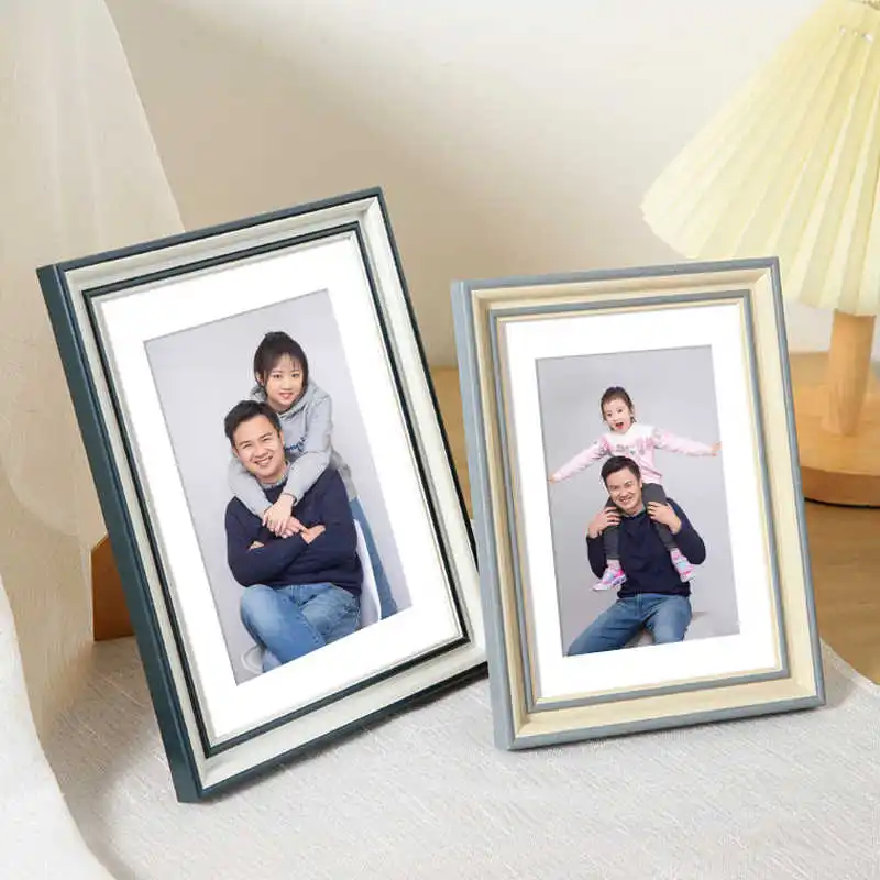 1Pcs Photo Frame 6-12inch A4 Portrait Photo Stand Placement/Wall Hanging Dual-Purpose Commemorative Gift Decoration Display