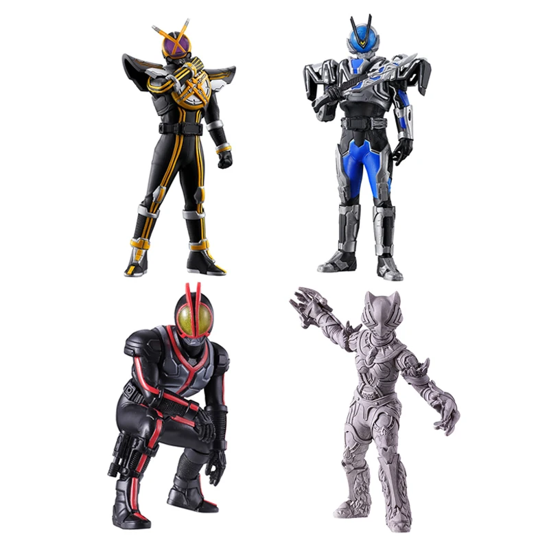 

Bandai 4 шт. Gashapon Kamen Rider vol.2 Kaixa аниме игрушки для детей фигурку подарки Коллекционная модель моделирование украшения