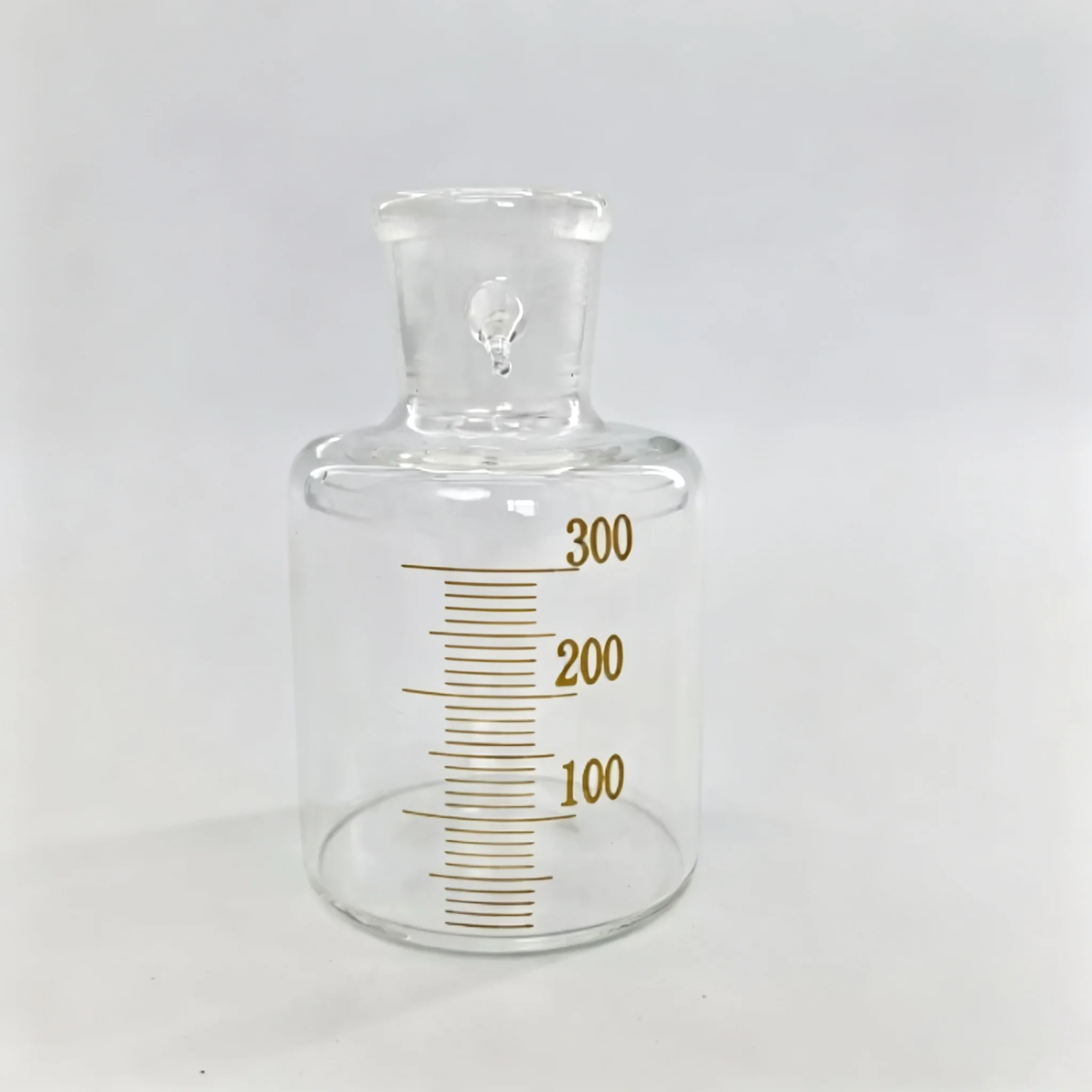 Reactor reaction bottle 300ml PTFE stopper vacuum sealed graduated tube glass instrument paint measuring device view 4
