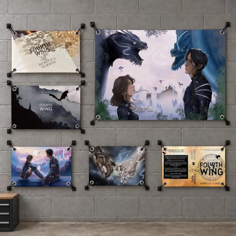 Dragon F-Fourth W-Wing Cool Flags Bedroom House Living Room Dorm Outdoor Party Wall Hanging Background Banner Decor