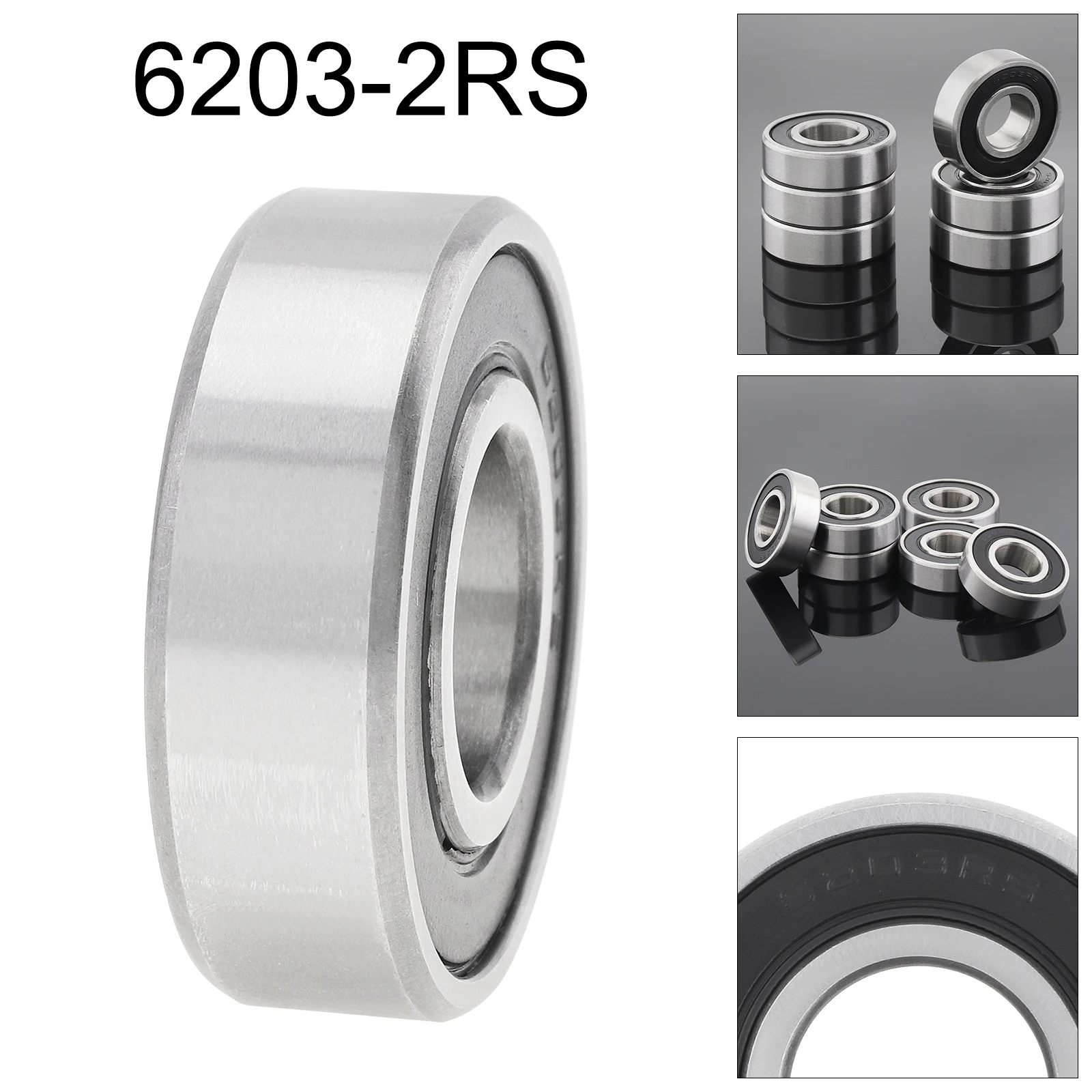 6203-2RS Deep Groove Ball Bearing High Speed for Electric Motorcycle