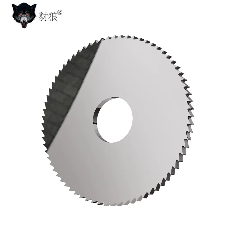 

60mmSlitting Slotting Saw Blade HSS Steel Circular Saw Blade Cutting Disc for CNC Slitting Machine Metal Steel PVC Cutting Tool
