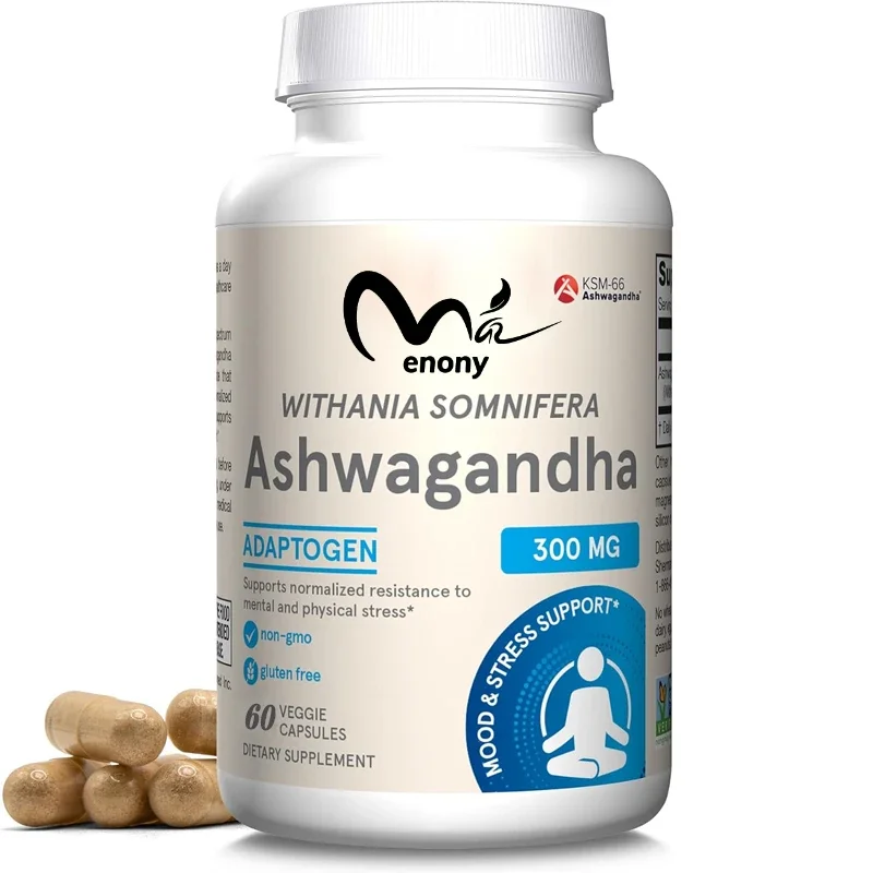 

Ksm66 Южноафриканский пьяный баклажан 300 мг-60 капсул Вегетарианские капсулы - Общая добавка Когнитивная поддержка