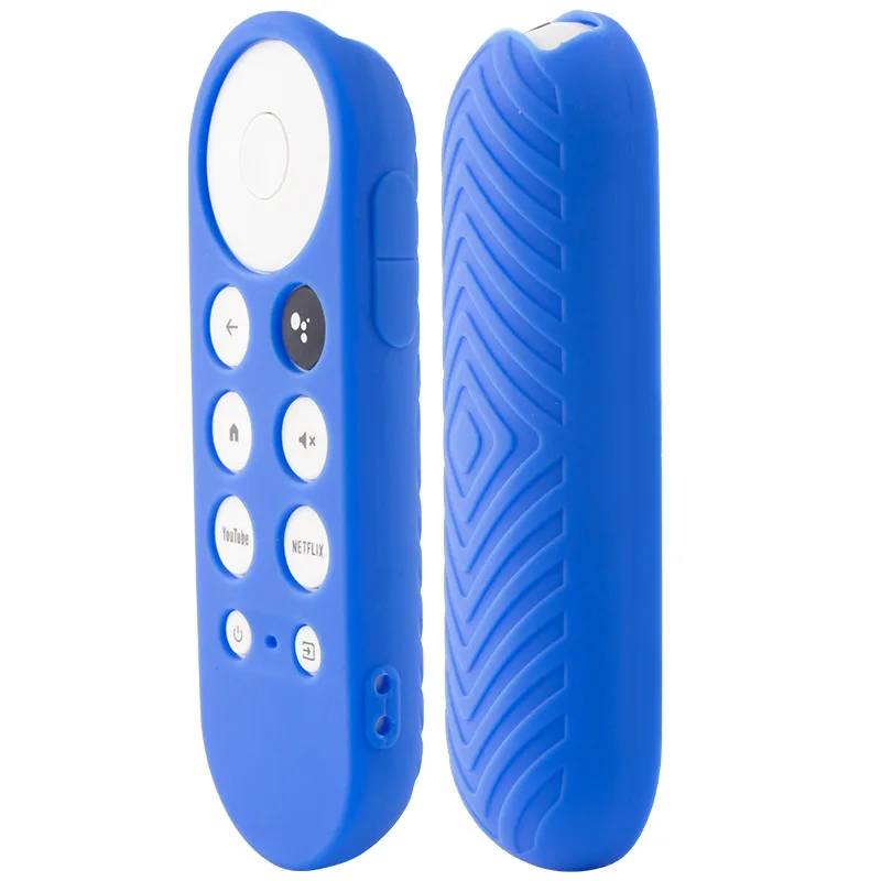 Silicone Protective Case For Google Chromecast SmartTV Remote Control Non-slip Soft Durable Shockpro Protective Cover Shell view 4