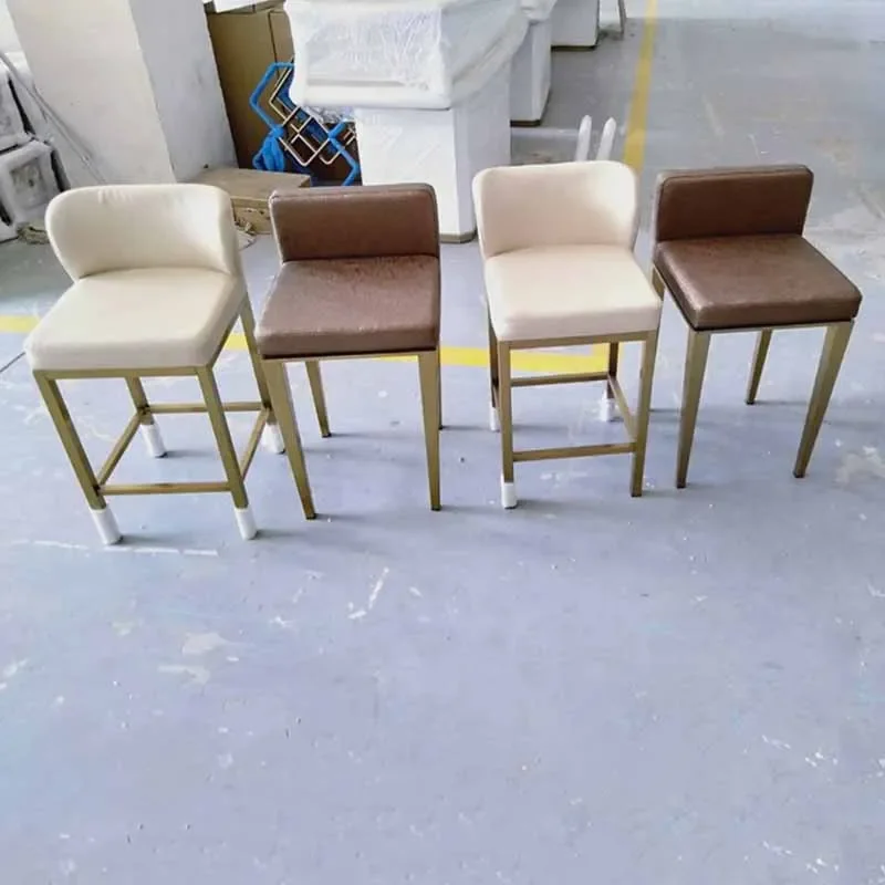 

Fashion Modern Counter Height Dining Kitchen Bar Chair Barber Metal Salon Soft Computer Chair Office Sedia Bar Outdoor Furniture
