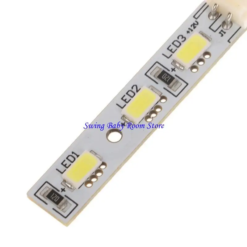 K1AD White LED Light Strips For Refrigerator Cooling System Easy Installation Freezer Fridge Lighting Part Accessories