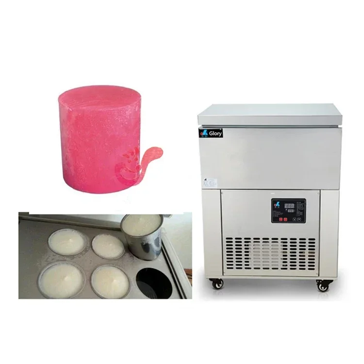 8 Tanks Commercial Stainless Steel Block Freezer Shaved Ice Block Making Machine/Continuous Snow Ice Block Machine