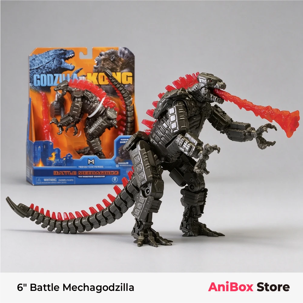 IN STOCK Playmates Godzilla vs Kong MonsterVerse Battle Mechagodzilla 6