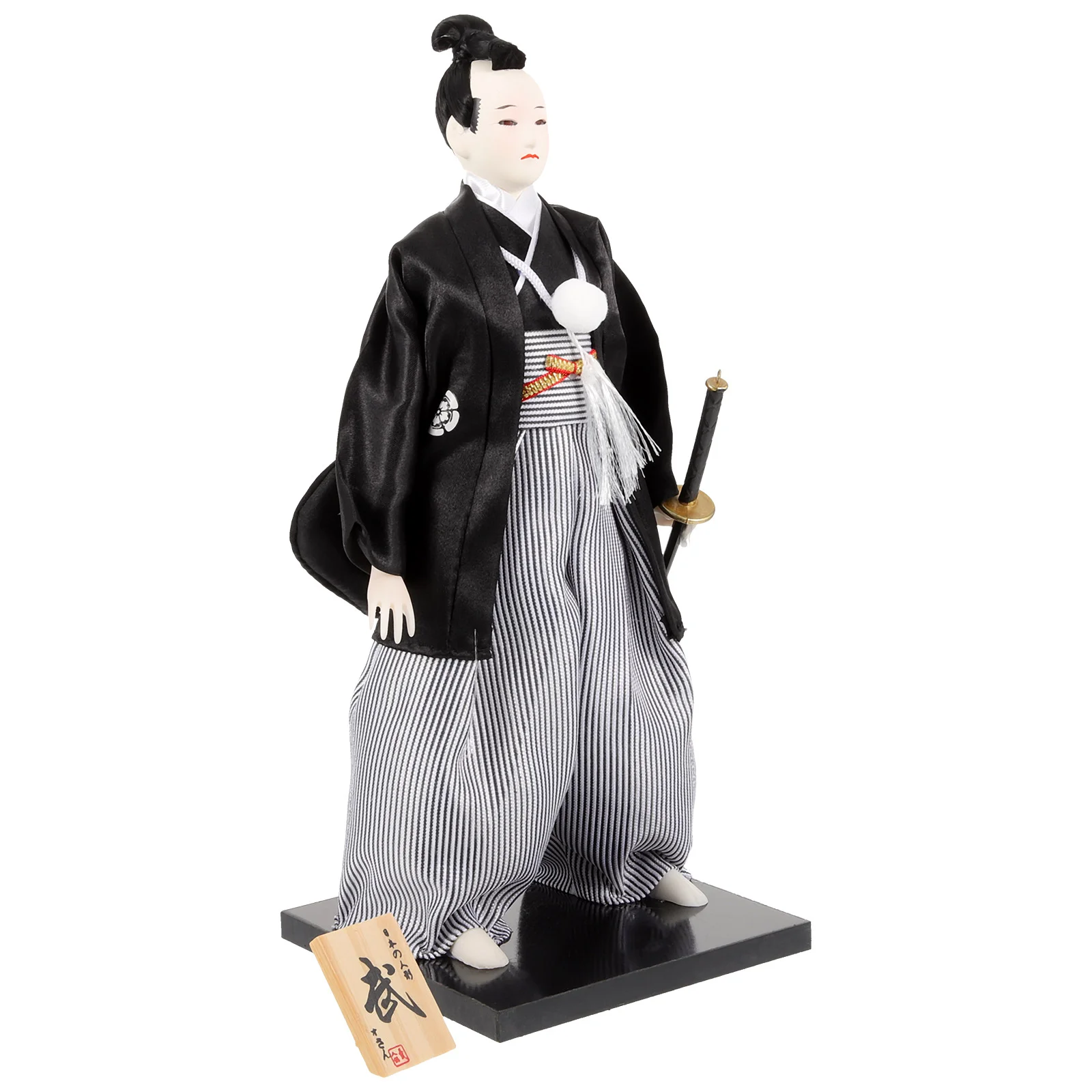 

Bushido Japanese Decor Ornaments for Home Household Items Desktop Style Decoration Cloth Man Samurai Crafts