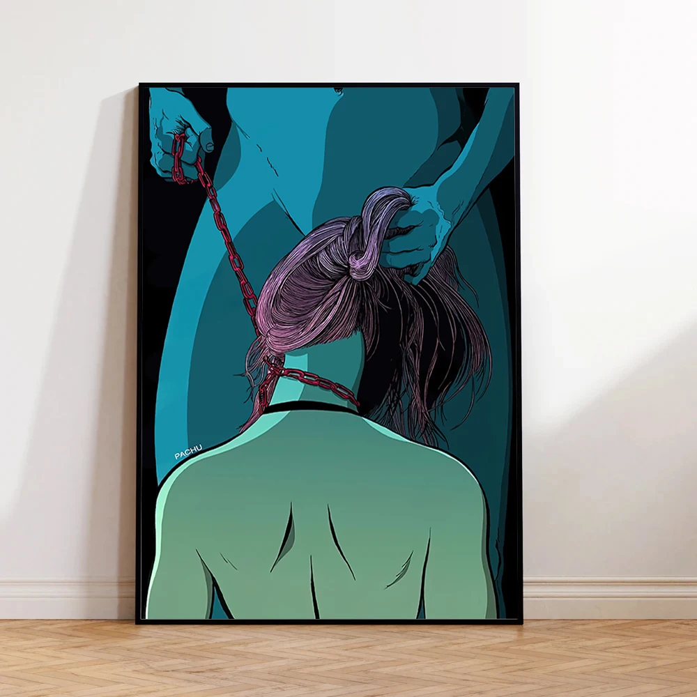 

Adult Comics, Hormones, Oil Painting Posters, Printing, Nudity, Hotel Room Decoration Murals