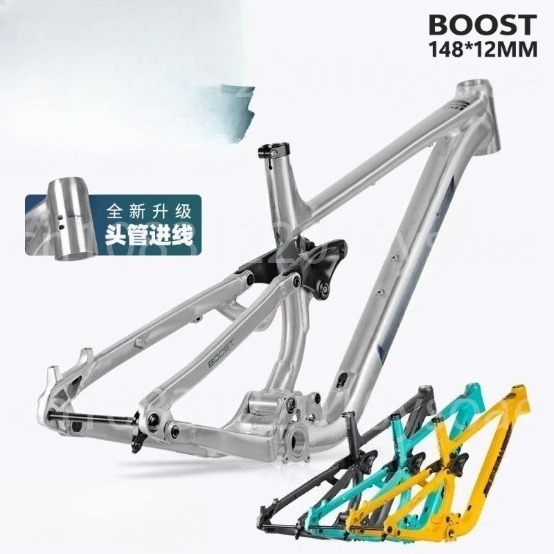 

Fourth generation downhill soft tail mountain bike frame