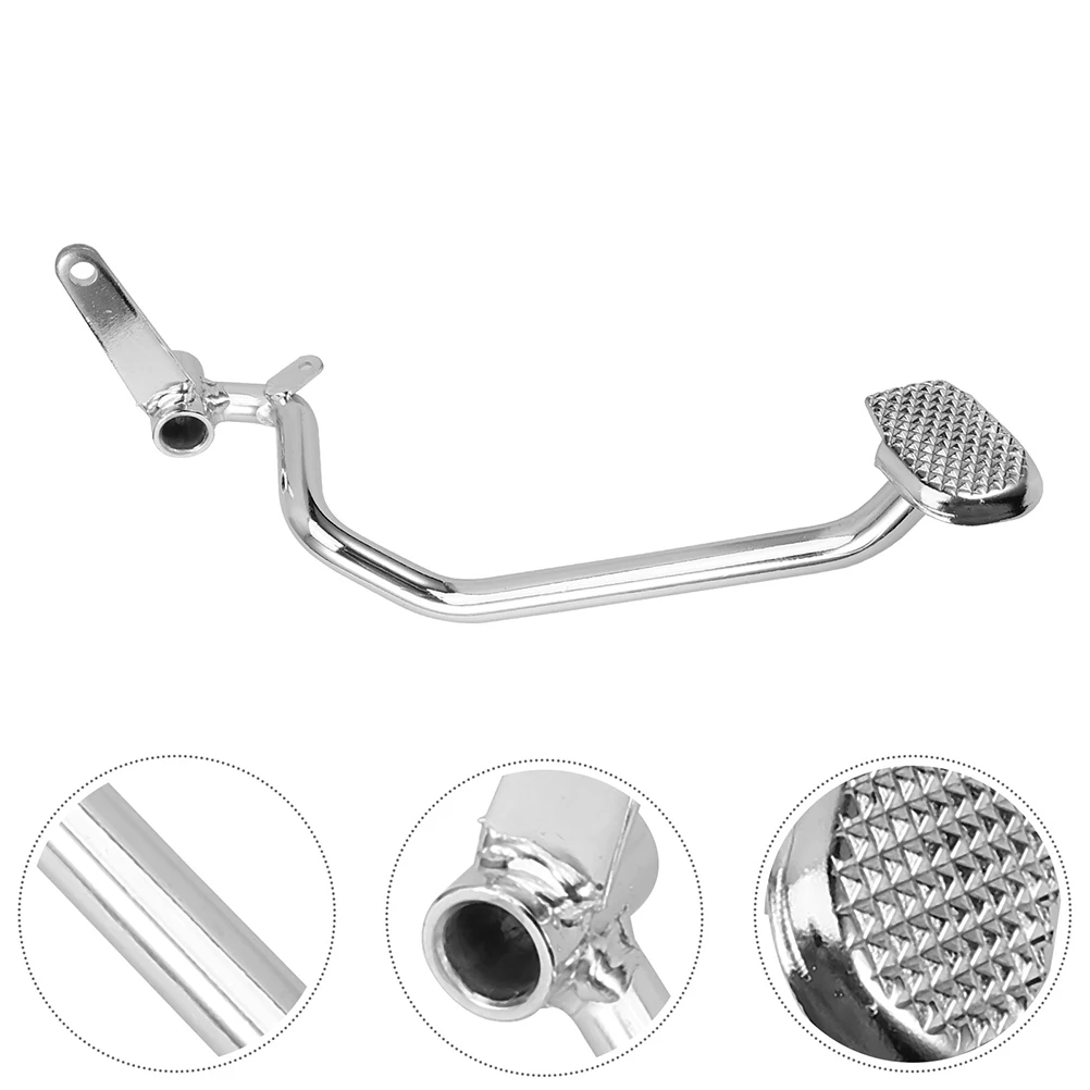 

2pcs Motorcycle Rear Brake Lever Metal Durable Enhanced Braking Performance Easy Install Universal Fit Rear Brake Pedal Foot