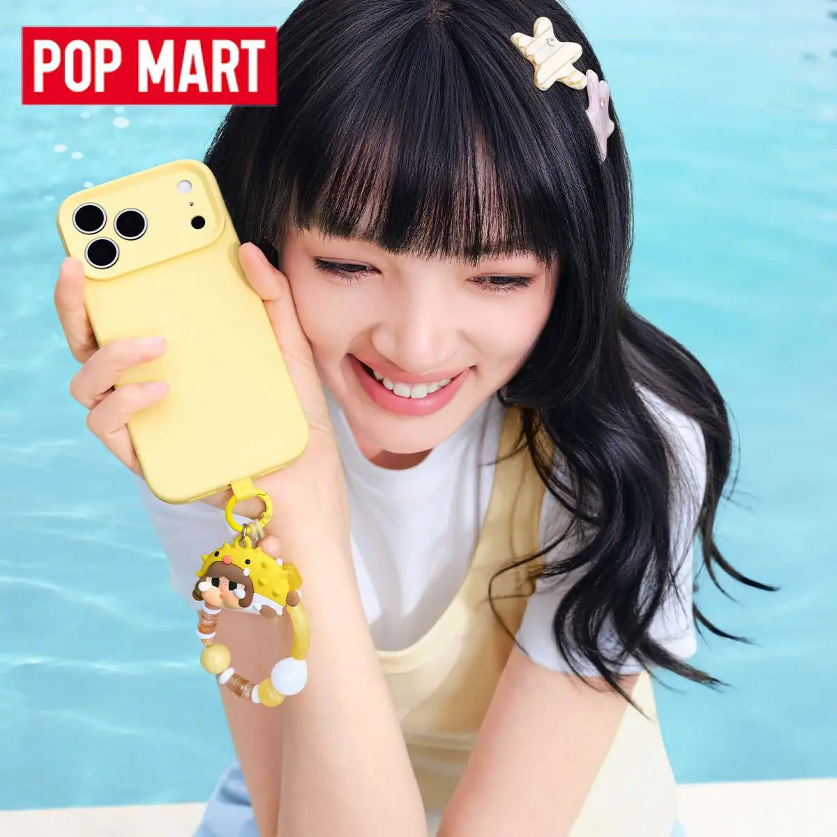 

POP MART CRYBABY Cry Me an Ocean Series 3-in-1 Detachable Phone Charm Blind Box Mystery Box Toys Kawaii Ornaments Figurines Home