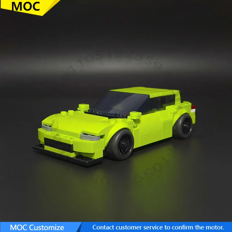 

279 PCS Racing Car 77237 Civic EG6 MOC Customize Modular Building Block Brick Model Popular Kids Design DIY Toy Christmas Gift