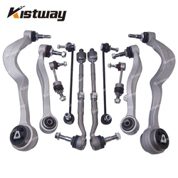 10PCS Front Suspension Lower Forward Rearward Ball Joint Control Arm Kit for BMW 7 E60 E61 745i 745Li 750i 750Li 760i 760Li