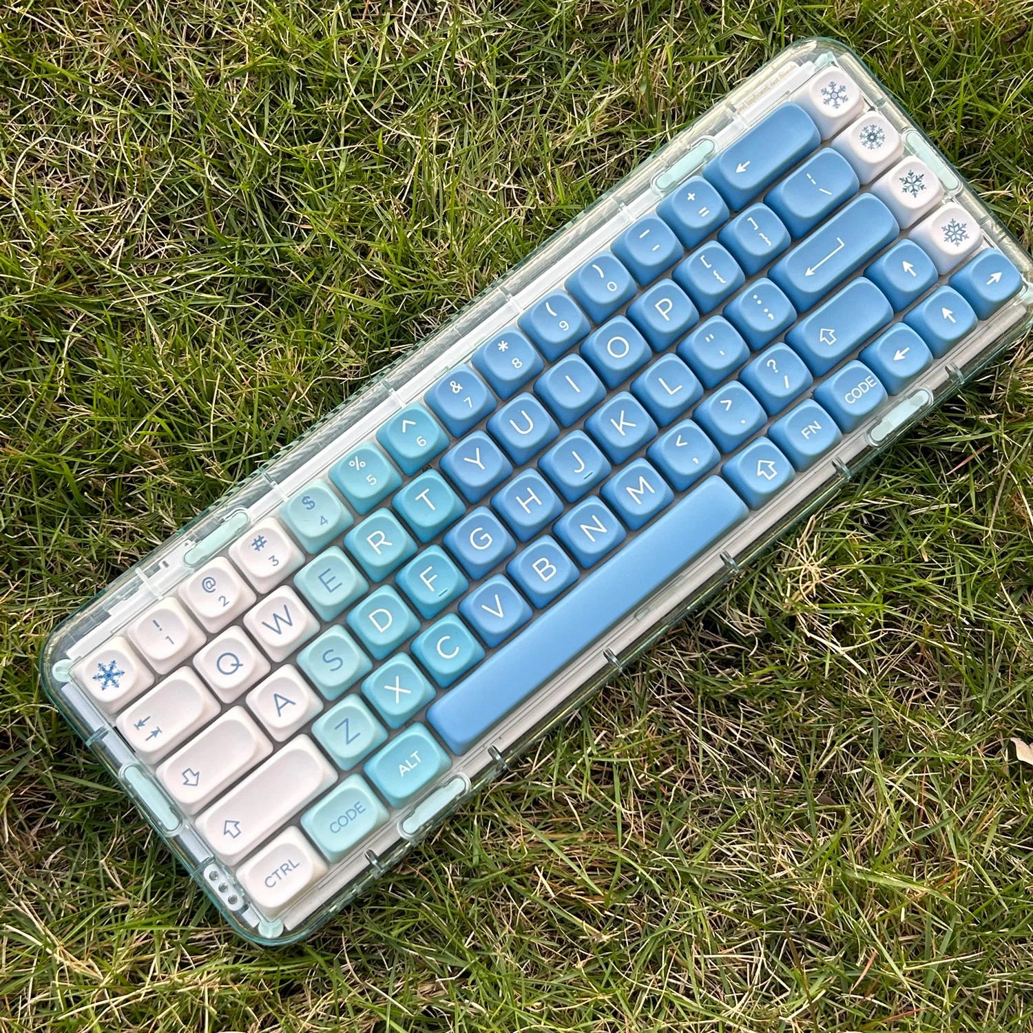 

Snow mountain cute XOA height pbt five-sided sublimation