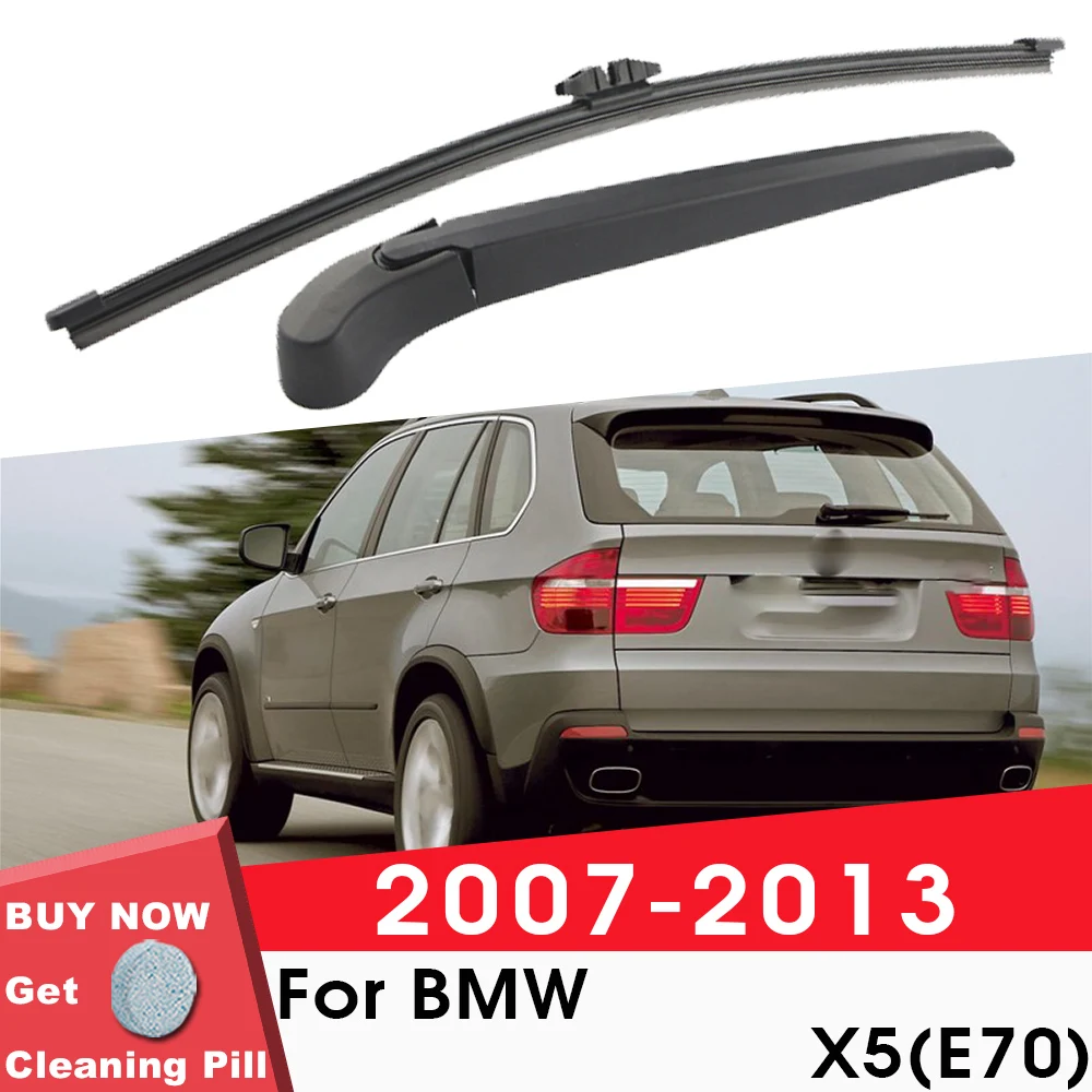 BEMOST Car Rear Windshield Wiper Arm Blades Brushes For BMW X5(E70) 2007-2013 Hatchback Windscreen Auto Styling