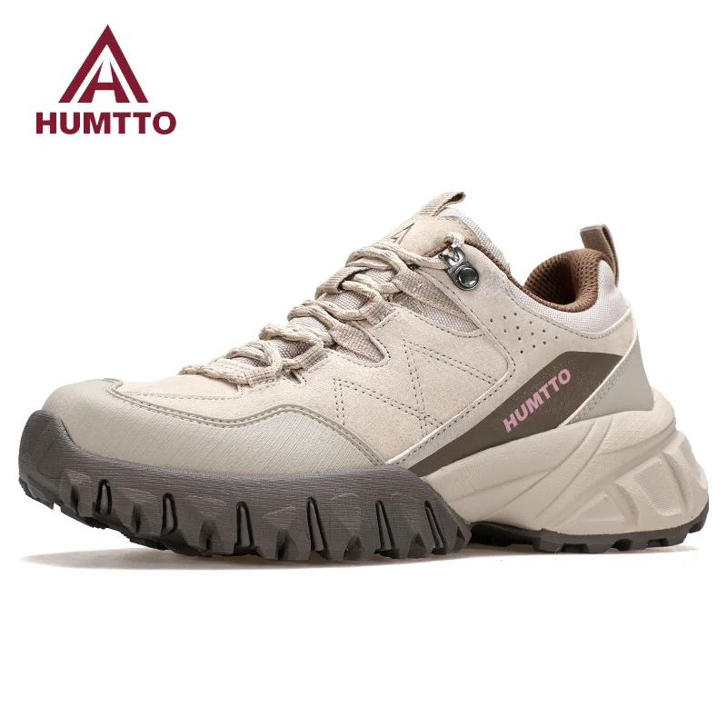 

HUMTTO Winter Shoes for Women Anti-slip Hiking Shoes Outdoor Womens Ankle Boots Luxury Designer Sneakers Woman Treeking Boots