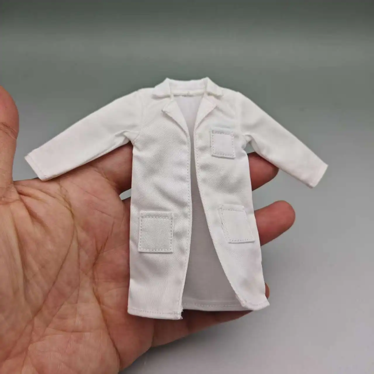 Römischer Weißmantel im Maßstab 1:12, Modellanzug für 6-Zoll-Actionfiguren, GW NOTAMAN-Stil, Puppenkleidung, Sammler-Outfit