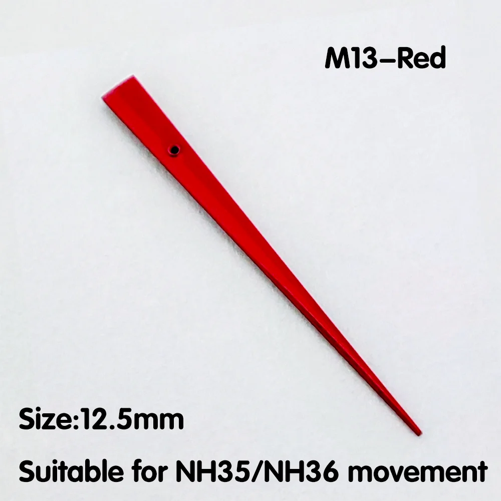 NH35 الأيدي ورقة شكل الأيدي ووتش اليد الثانية ووتش أجزاء استبدال أجزاء NH35 مشاهدة اليد الثانية