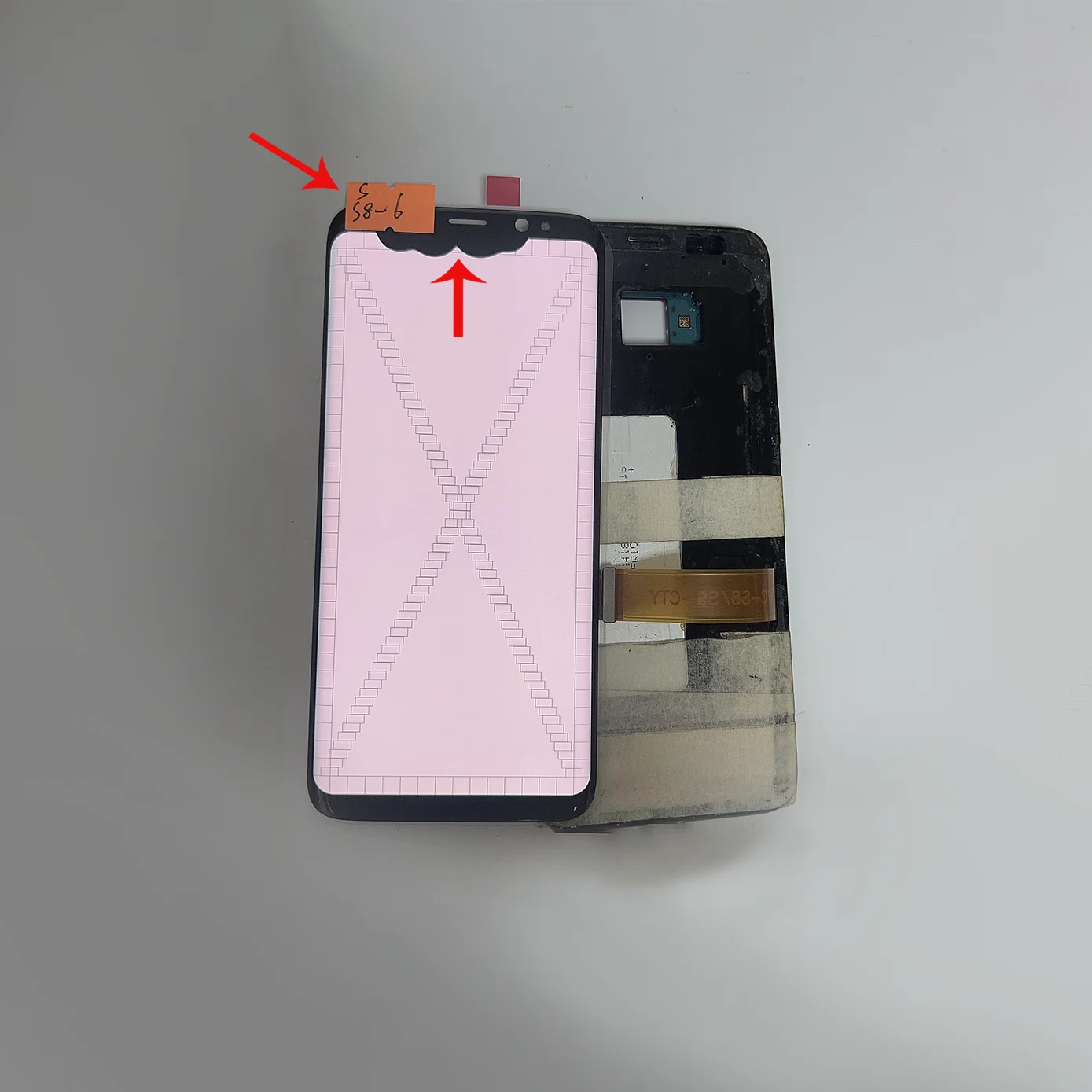 Super Defect burn point line For Samsung Galaxy S8 G950 G950F Touch Screen Digitizer LCD Display For Samsung S8 LCD