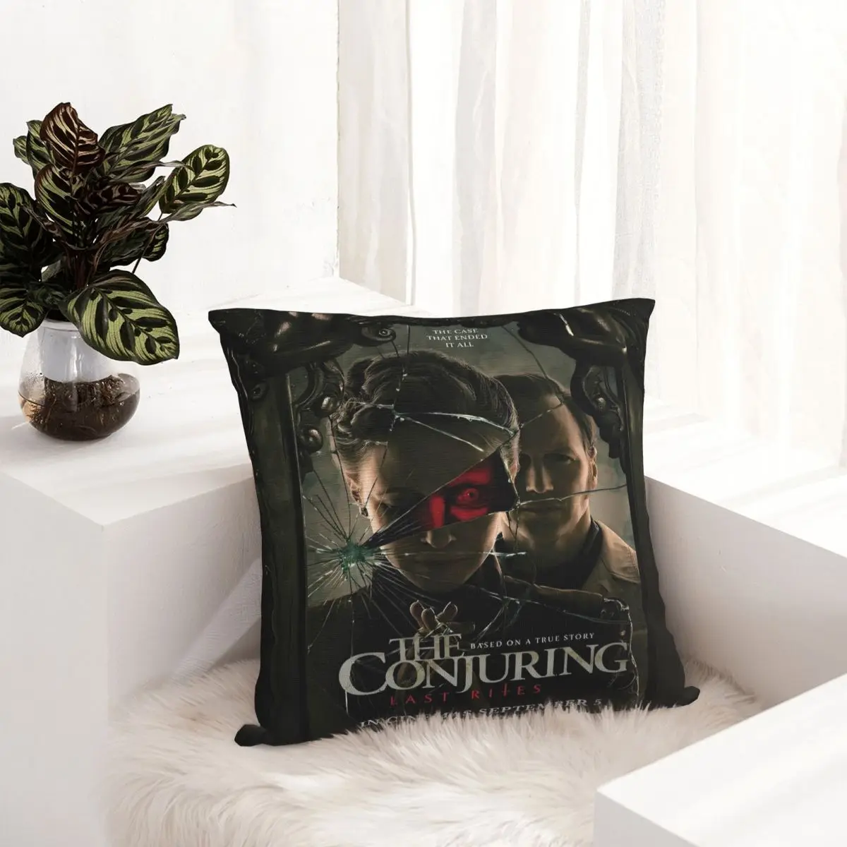 كيس وسادة The Conjuring Last Rites غطاء وسادة ناعم Kawaii غطاء الوسادة تصميم سادات لكرسي أريكة ديكور المنزل