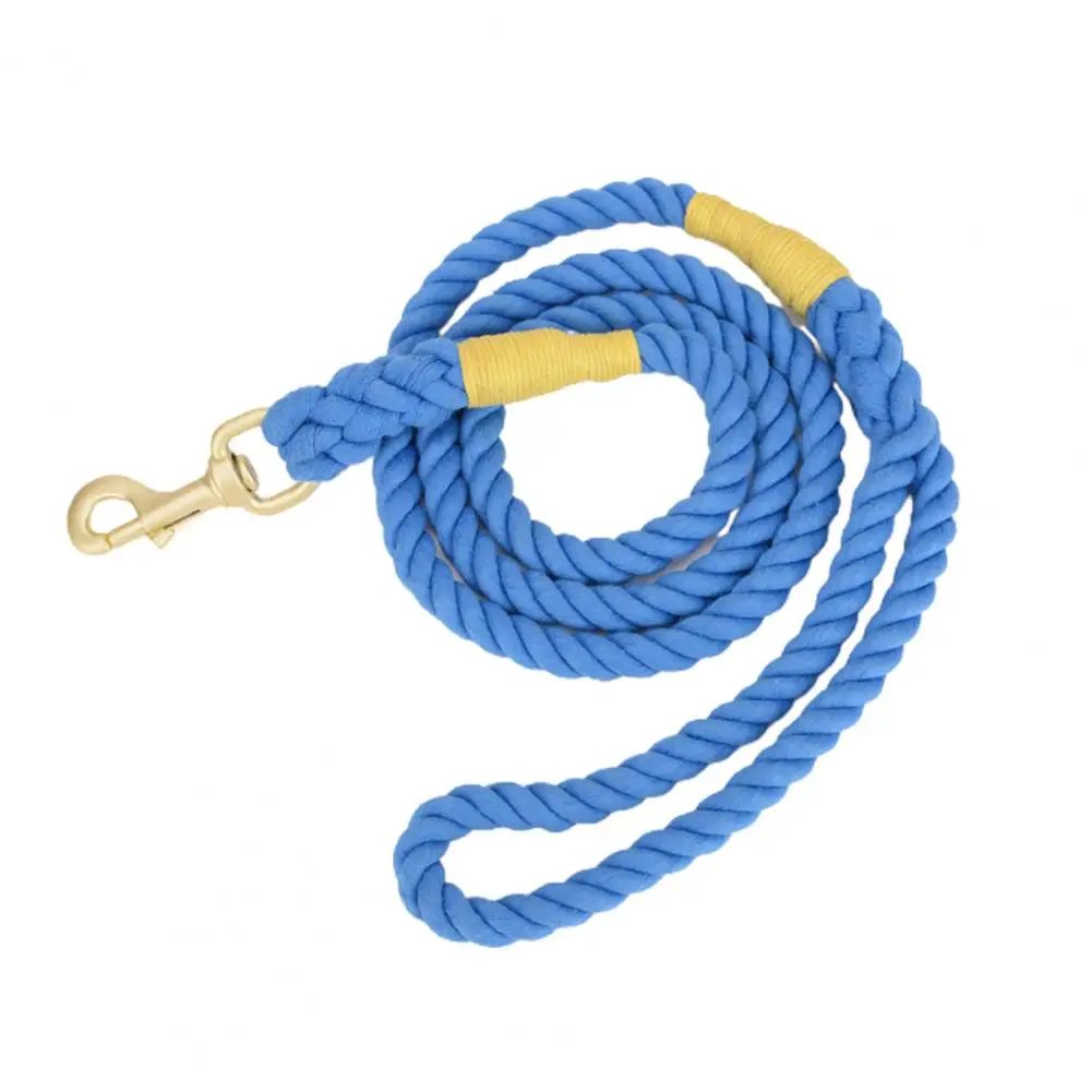 Long-lasting Pet Traction Rope Buckle Design Durable Pet Leash Dog Harness Rope for Outdoor Leash