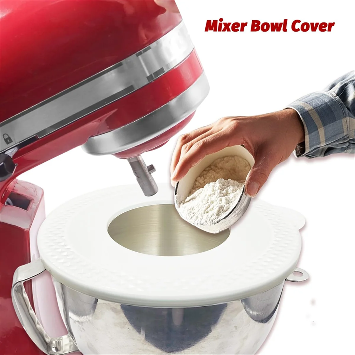 Щит FZFZ и крышки чаши миксера для чаши из нержавеющей стали емкостью 4,5–5 литров, крышки чаши миксера на подставке