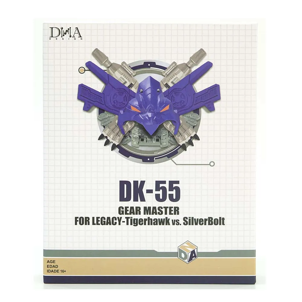 New Transform Robot Toy DNA DK-55 DK55 Upgrade Kits Gear Master For Legacy United Tigerhawk Silverbolt Accessories in stock