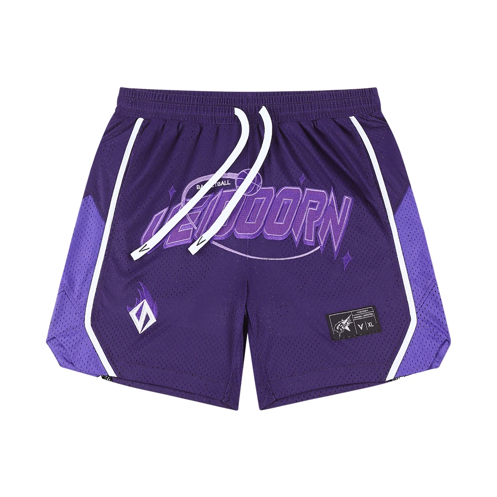 2024 Streetwear Basketball Shorts Mesh Quick Dry Gym Shorts Fitness Joggers Casual Breathable Short Pants Scanties Male