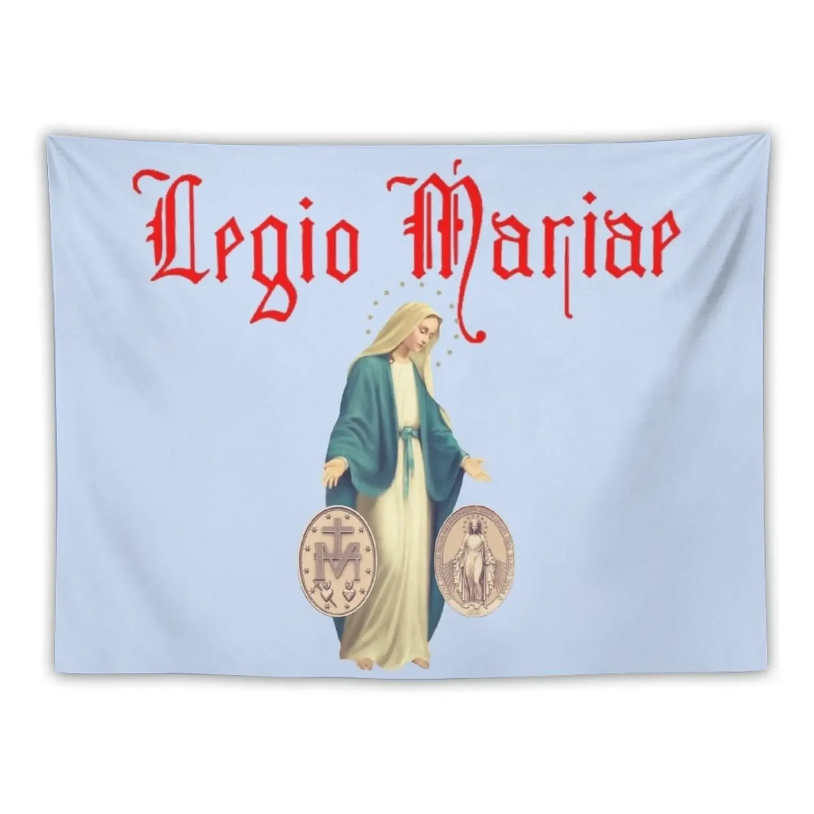 

Legion of Mary Marijina Legija Legio Mariae Tapestry Aesthetic Room Decor Korean Carpet On The Wall Tapestry