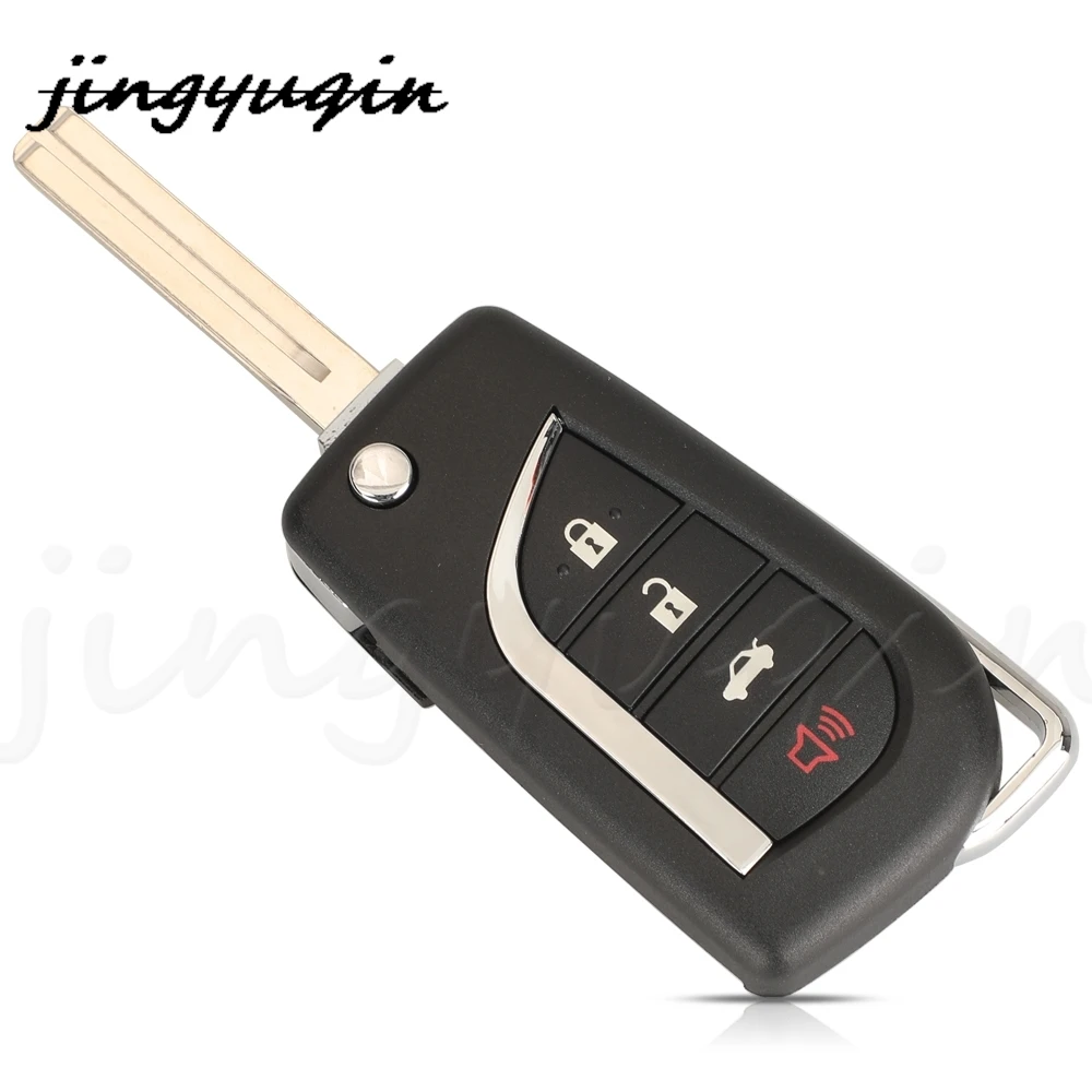 jingyuqin HYQ12BGF Remote Car Key Fob 433MHz FSK 8A Chip For Toyota Camry Corolla Wilander Levin RAV4 Frontlander 2018 - 2022