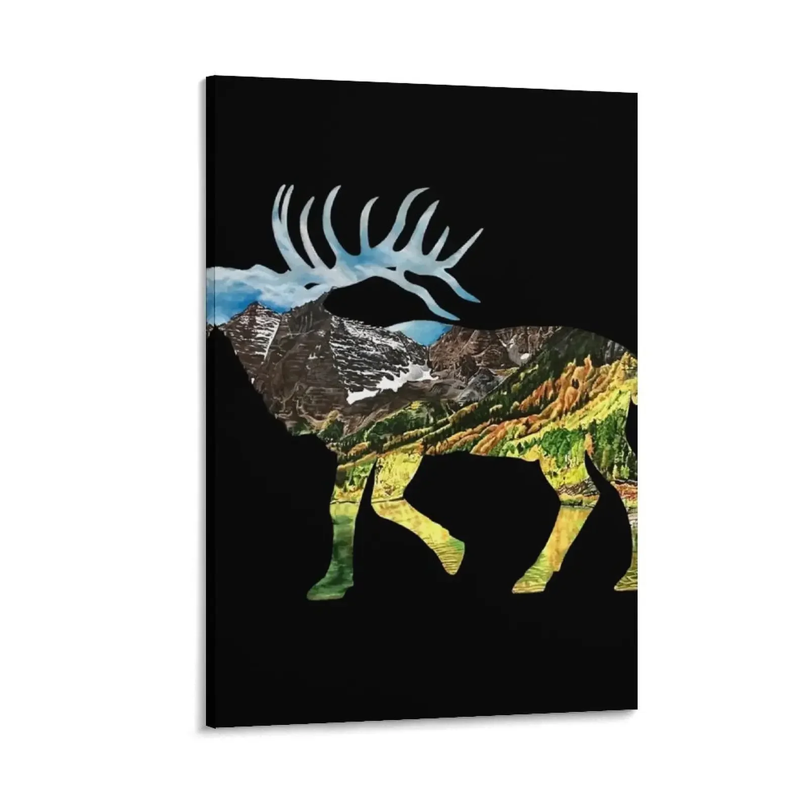 

Elk Painting Canvas Painting Decorative painting for bedroom room decoration cute room decor decoration aesthetic