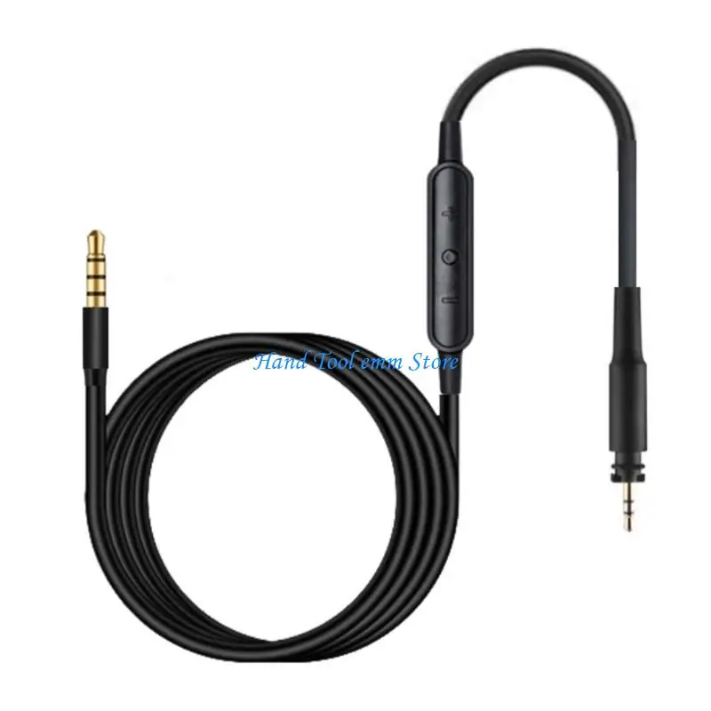 

H37F Enhances Audios Claritys Headphone Wire For SRH440A Studio Monitoring Devices