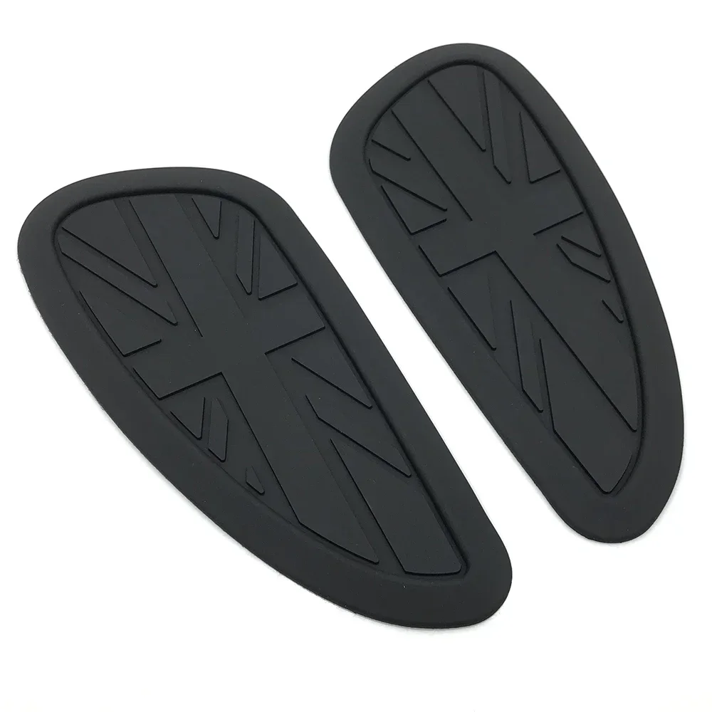 

For Triumph T100 T120 Universal Tank Retro Motorcycle Fuel Tank Pads Sticker Side Gas Knee Grip Protector Traction Decals