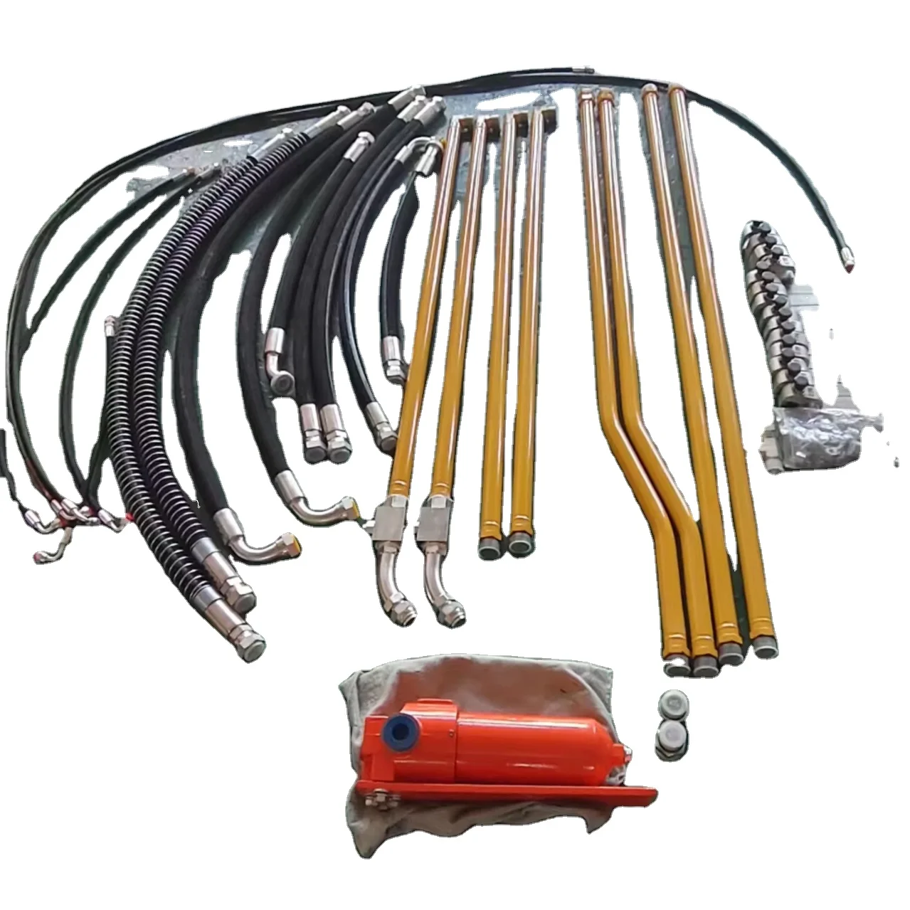High Quality PC200 Hydraulic Breaker Piping Kits Hydraulic Hoses