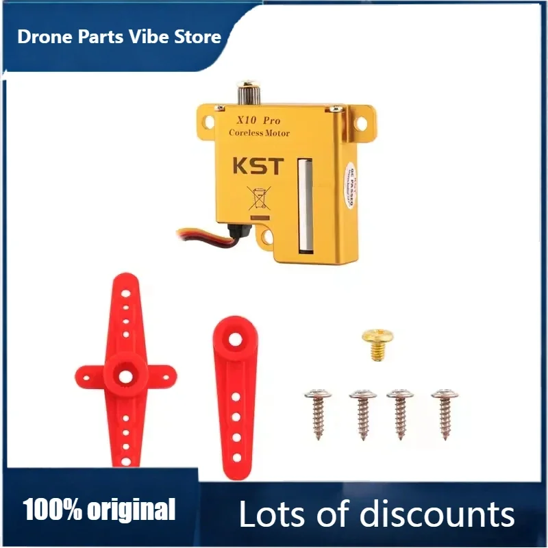 

Сервопривод FyOriginal KST X10 Pro с металлическим редуктором, подходит для соревновательных радиоуправляемых планеров уровня F5J и больших радиоуправляемых самолетов/планеров.