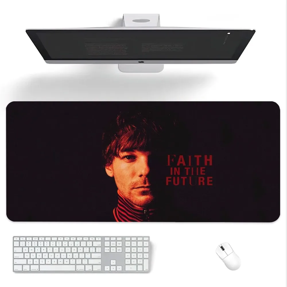 Singer L-Louis T-Tomlinson Live Mouse Pad Computer Laptop Gaming Office Wrist Guard Non Slip Keyboard Pad