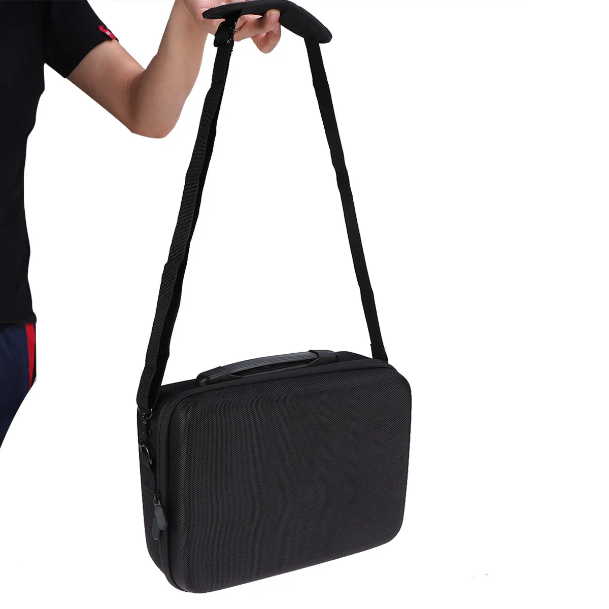 

Drone Carrying Case For Upgraded Waterproof Hardshell Shoulder Bag With Mesh Pocket Eva Protective Suitcase For Rc