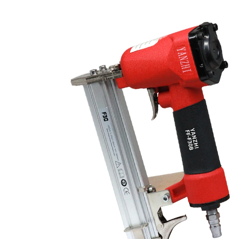 Imagem -03 - Grampeador Ergonômico e Leve Nailer de Acabamento Pneumático Grampeador para Madeira e Estofos 1.05x 1.25 mm