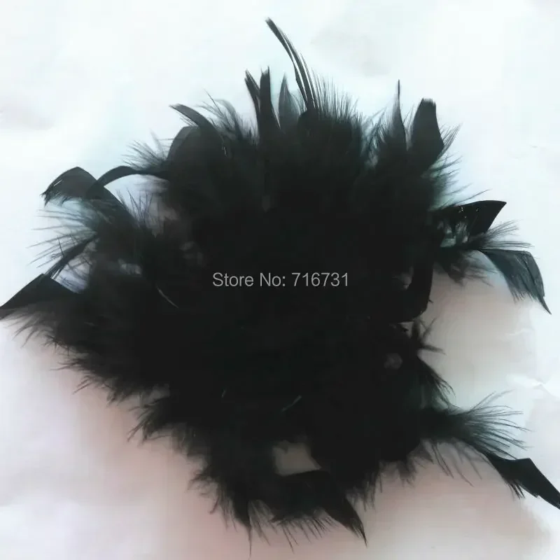 إكسسوارات الفتيات فاسيناتور ريشة الشعر مرحلة الأداء الملونة خوذة إكسسوارات الشعر للنساء والفتيات #4