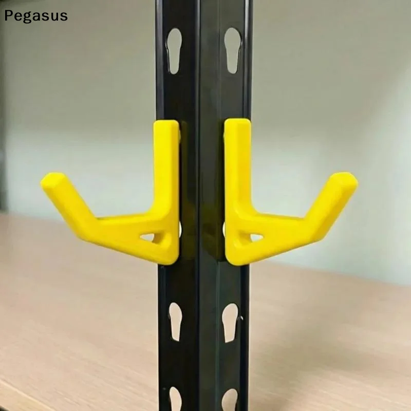 [S]Universal Hooks for 10.3mm Hole Shelving Set of 2 for Robust Storage Needs