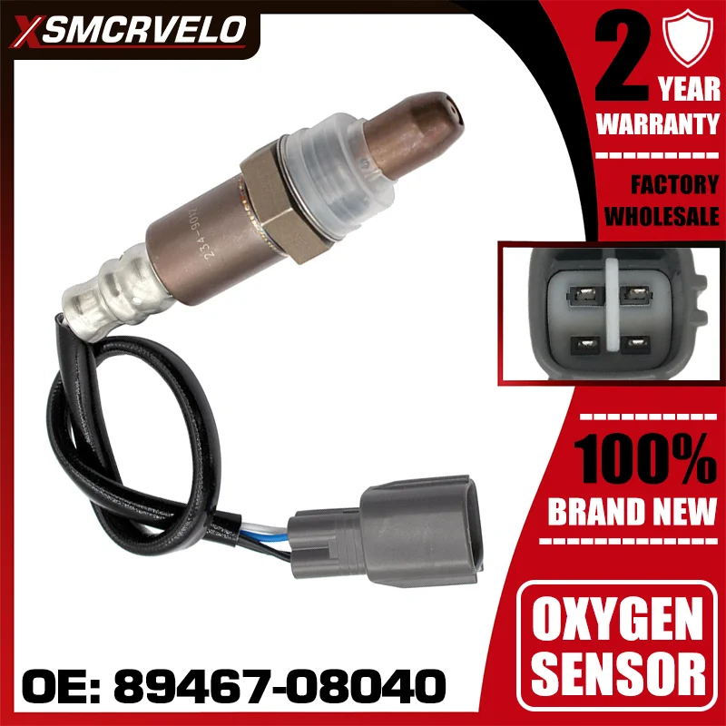 89467-08040 Лямбда-зонд O2, датчик кислорода для Toyota Sienna 3.3L XL20 2004 2005 2006 2007 2008 2009 2010 234-9012 89467-06020