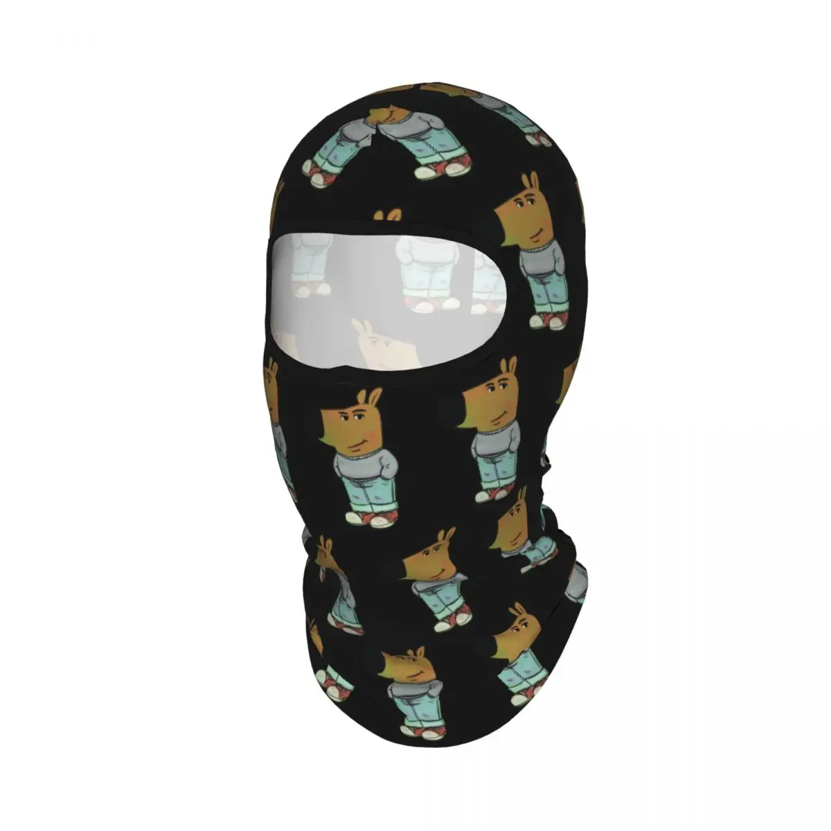 Chill Guy Breathable Thin Balaclava Full Face Mask Sun Protection Neck Gaiter For Motorcycle Fishing Outdoor