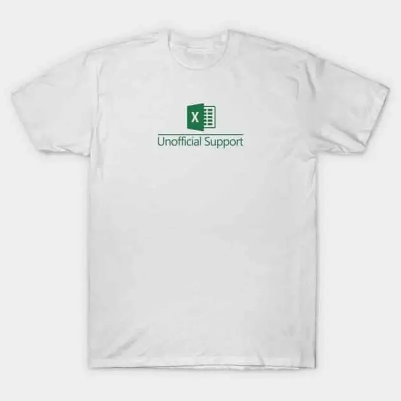 Excel Unofficial Support T Shirt
