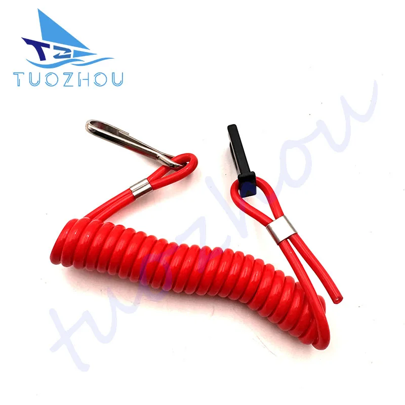 

36182-ZV4-650 36182-ZV4-651 Safety Lanyard Stop Kill Switch Cord Compatible with Honda Outboard Motor 2HP-225HP 2/4 stroke