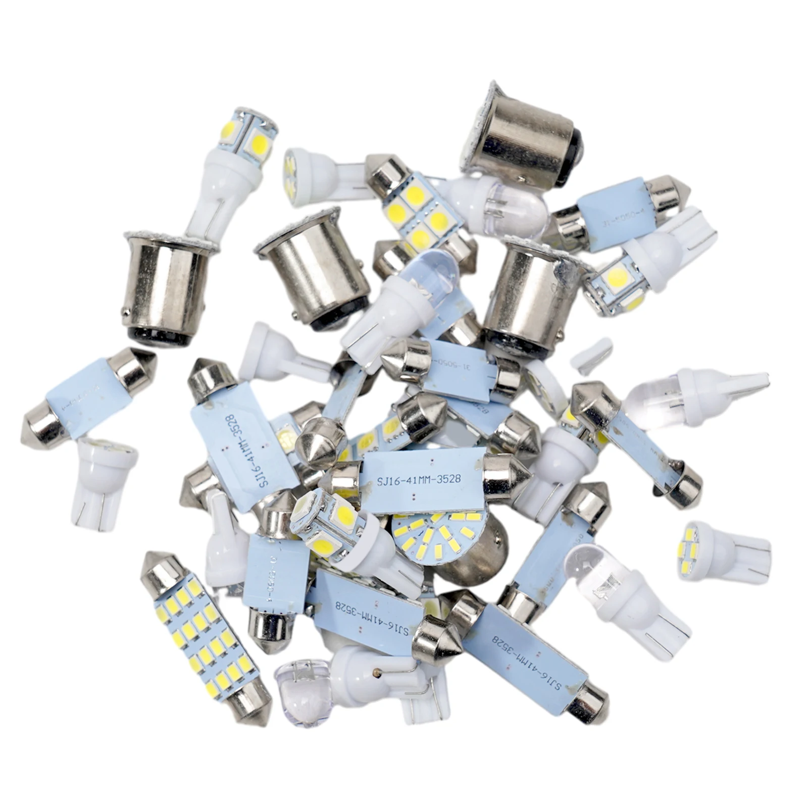 Обновите освещение вашего автомобиля с помощью 42 шт. белых лампочек, карты, купола двери багажника, подсветки номерного знака для стиля и функций